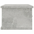 Zidna polica s ladicama boja betona 60 x 26 x 18,5 cm drvena
