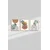Wallity Dekorativna slika Artsycllct33, 33x48cm, 3 dela