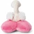 NICI pliš Love White labod s srčkom 10cm, ZELEN