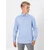 OLYMP Poslovna srajca Level 5 Uni Twill, modra