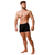 GymBeam Muške bokserice Seamless 2Pack Black