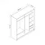 Hanah Home Garderober Kale-7154, 220x210x52 cm, Hrast