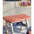 FeelKids Komplet Sto i stolica za decu Teget / crvena
