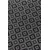 Opviq Prostirka za kupatilo 100cm Crno-Bela