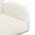 Okretne blagovaonske stolice 4 pcs Bouclé Krem 54 x 58 x 87 cm