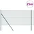 Stup za ogradu Zelena 25 x 1,4 m (60 x 60 mm mreža) Čelik i PVC