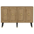 HANAH HOME Komoda Hartin Sapphire Oak Gold