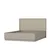 Hanah Home Ram za krevet Kale, 150x130x208 cm, Bež