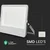 LED Reflektor LED/300W/230V 4000K IP65 crni