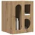 Noćni ormarić 2 pcs Umjetnički hrast 40 x 35 x 50 cm