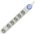 home Produžni kabel, 6 utičnice, 3 x 1,0mm2, 1,5met, bijeli - NV 06TK/WH
