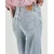 LEVIS  Kavbojke 728 High Rise Wide Leg golobje modra