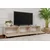 Hanah Home TV Komoda Alvin, 180x42x31,4 cm, Siva