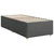 Vidaxl Box spring postelja z vzmetnico temno siva 80x200 cm blago