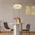 Globo 67162-30 - LED luster na sajli MUCKY LED/30W/230V O 30 cm + daljinski upravljač (prigušiva)