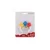 Teddies Plastična/silikonska ropotuljica/žrelo 10 cm na kartici 0m+