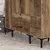 Hanah Home Garderober Kumsal STP, 160x201.4x47.5 cm, Braon