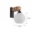Brilagi - Zidno svetlo WOOD GLASS 1xE27/60W/230V borovina/crna/bela