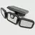 Solarna LED lampa sa 3 podesive glave, senzorom pokreta i 74 LED diode - model 1725A