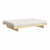 Zakonska postelja iz borovega lesa Karup Design Kanso, 180 x 200 cm