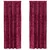 Baršunaste zavjese 2 pcs boja crnog vina 245 x 140 cm Baršun
