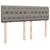 Vidaxl Box spring postelja z vzmetnico taupe 140x200 cm blago