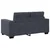 Set sofe 3 pcs Tamno siva 221 x 80 x 80 cm Baršun
