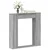 Okvir za kamin Siva Sonoma 100 x 20 x 100 cm Konstruirano drvo