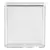 Rectangular food container, plastic, 21.4 x 10.7 x 22.8 cm, 2.9L, Cub
