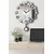 Wallity Zidni sat Vlnt111Gu, 39x50 cm, Srebrne boje