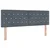 vidaXL Postelja boxspring z vzmetnico Temno siva 140 x 200 cm Žamet