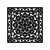 Wallity Zidna dekoracija Kilim, Crna