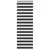 Zavjesa zebra crna 85x230 cm širina tkanine 80,9 cm poliester