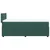 Vidaxl Box spring postelja z vzmetnico temno zelena 90x200 cm žamet