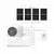 Hibridna solarna klima 5kW Tuya Wi-Fi bela + daljinski upravljač