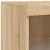 Komoda s LED svjetlima boja hrasta sonome 41x37x100 cm