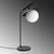 Opviq Stona lampa, Crna