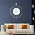 Wallity Zidni sat Mclock-00111, 58x80x7 cm, Zlatne boje