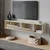 Hanah Home TV komoda Twist, 160 cm, travertin