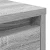 stol za kavu s ladicama sivog sonome 100x100x40 cm