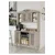 Hanah Home ormar za kafe kutak Avior 120, 120 cm, peščar