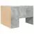 Kutni stol s ladicama Betonski sivi 102 x 88 x 75 cm