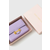 Usnjena denarnica Coccinelle Kattie ženska, vijolična barva