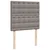 Vidaxl Box spring postelja z vzmetnico taupe 100x200 cm blago