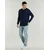 Tommy Jeans TJM SLIM CHEST LINEAR LS TEE EXT