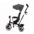 KINDERKRAFT Tricikl Aston sivi