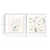 Wallity Slika 2P3333BCT-004, 2 dela, 33 x 68 cm