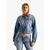 Bershka Prehodna jakna moder denim