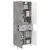 2 pcs Betonska siva