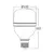 Braytron LED sijalica BRY-ADVANCE-30W-E27-T100-PLS-4000K
